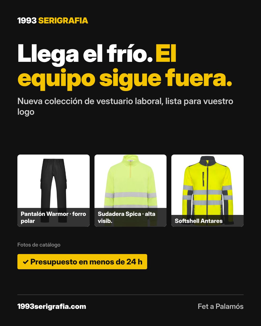 Llega el frío. El equipo sigue fuera.
