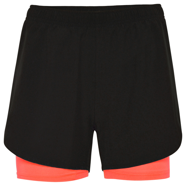 Negro/Coral Fluor