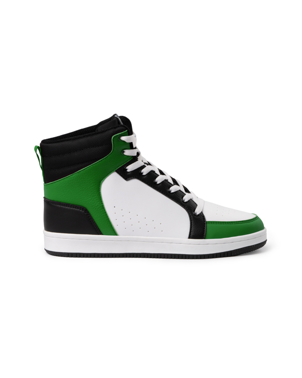 Negro/Blanco/Verde Botella