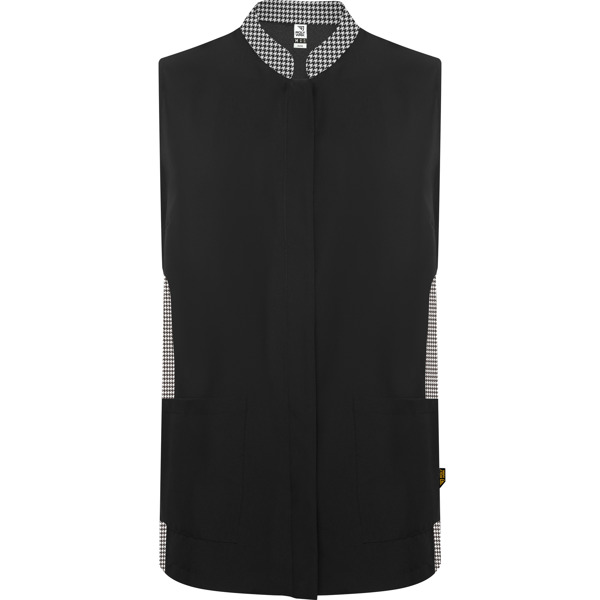 Negro/ Print Pata De Gallo Bn