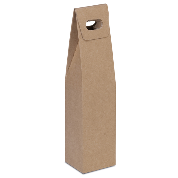 Estuche kraft 1 botella